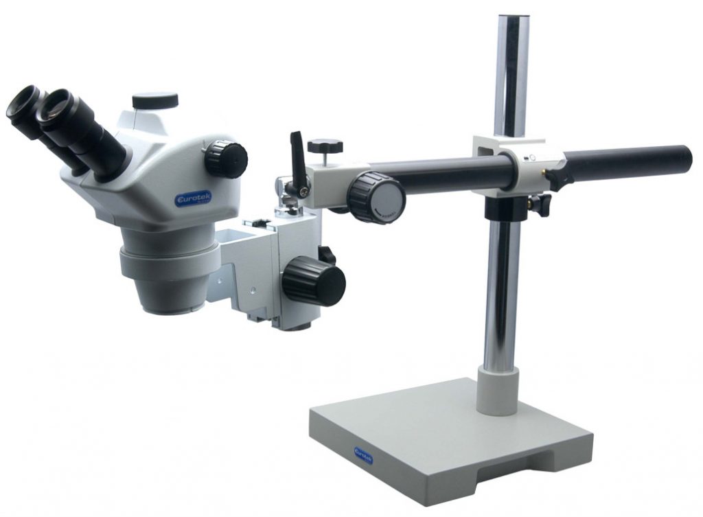 STEREOMICROSCOPIO CON STATIVO PER ORAFI