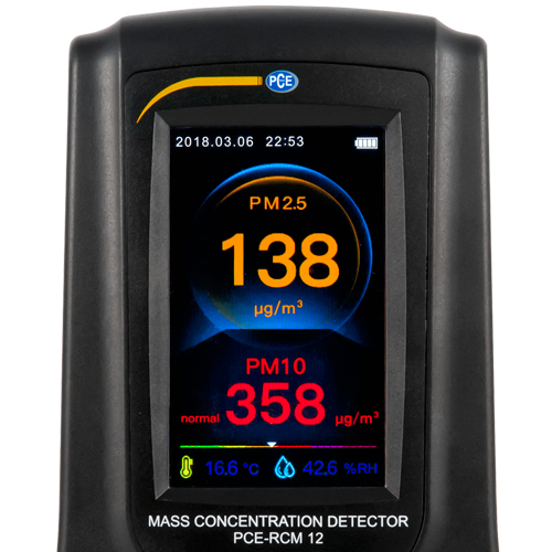 Misuratore di qualità dell'aria PCE-RCM 12 – Zetalab