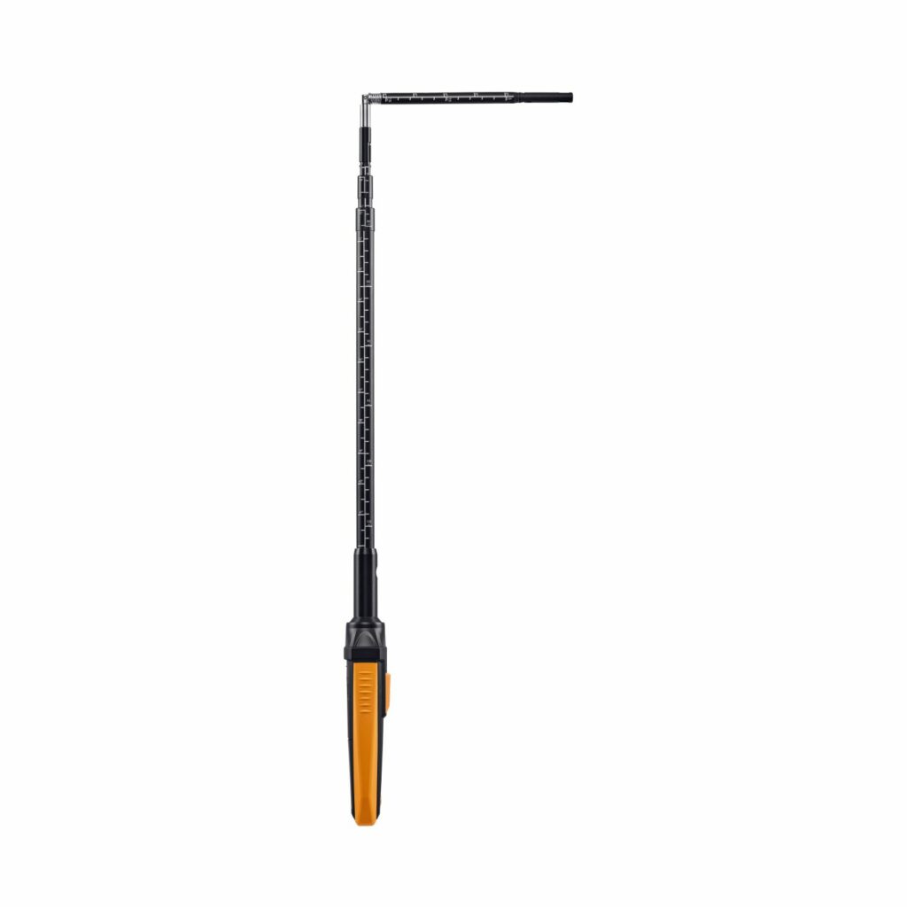 Hot wire probe (digital) with Bluetooth® including temperature and humidity sensor