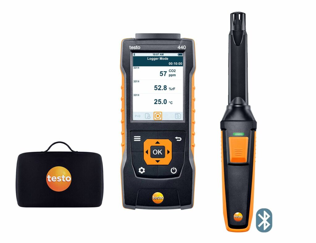 testo 440 CO2 Kit with Bluetooth®