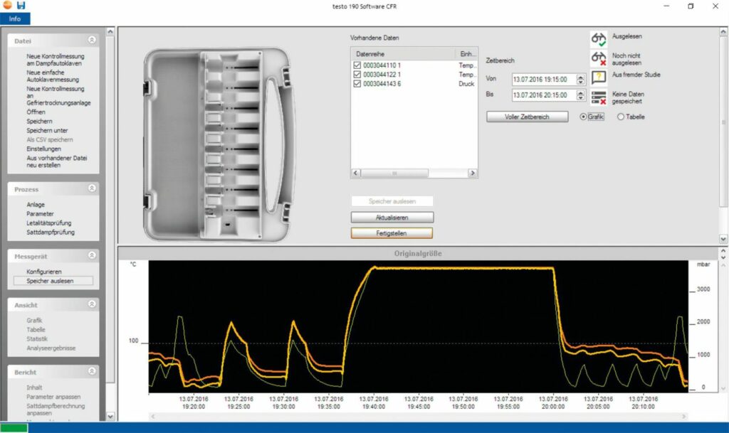 testo 190 CFR Software