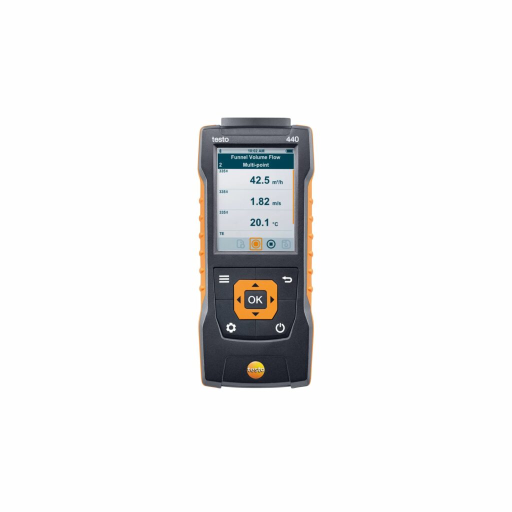 testo 440 Air velocity and IAQ measuring instrument