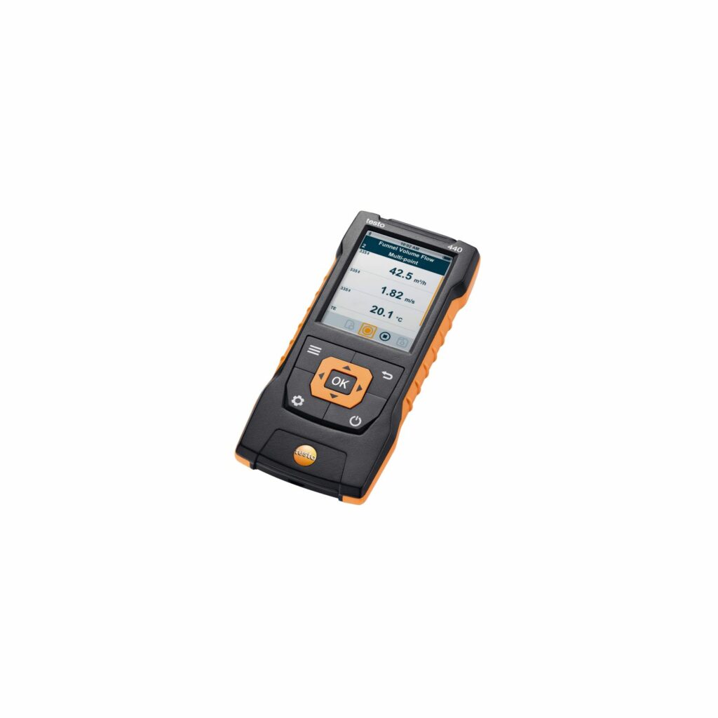 testo 440 Air velocity and IAQ measuring instrument