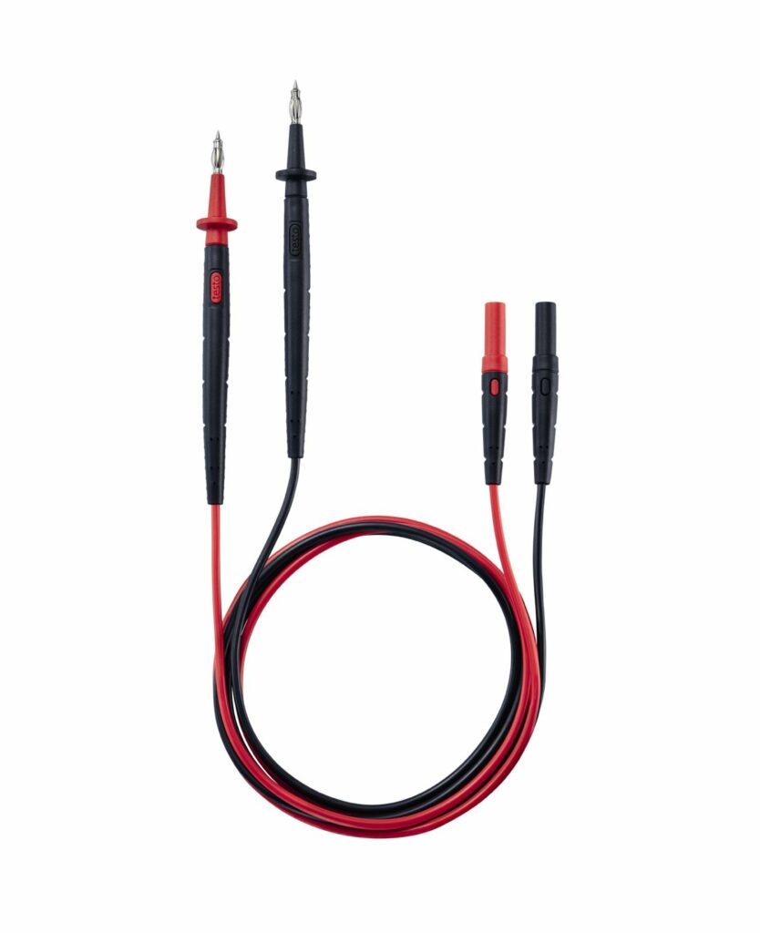 4 mm standard measuring cables (straight plug) 0590 0012