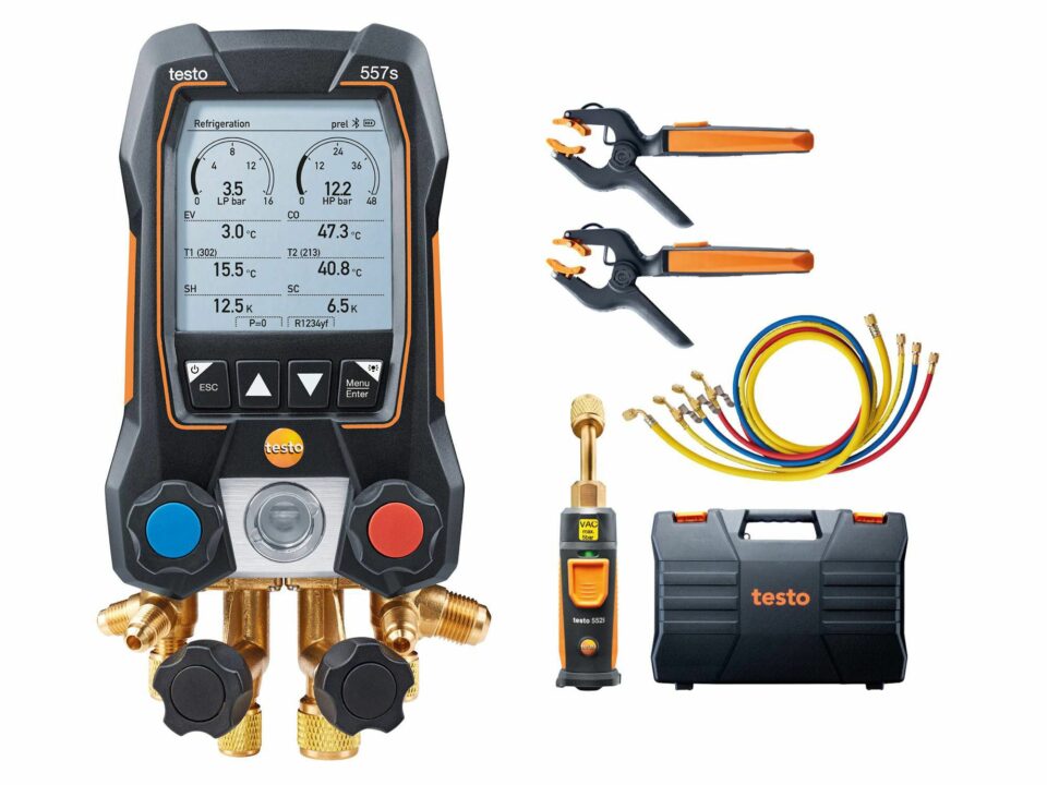 testo 557s Kit+sonde°C/vuoto BT+fruste - immagine 7