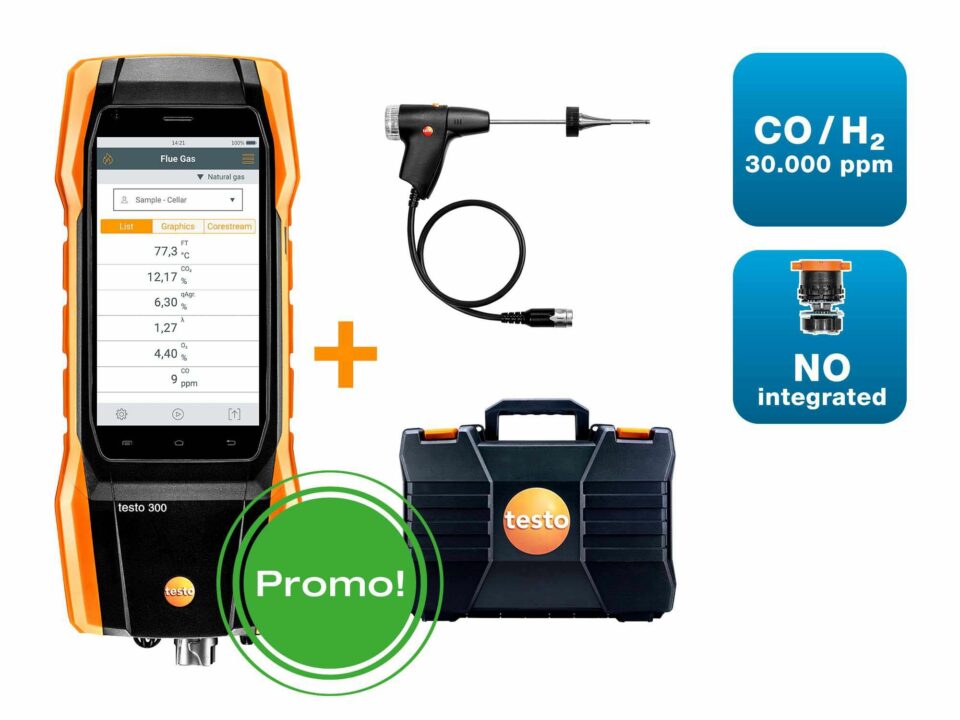 testo 300 LongLife kit 2 30.000ppm + NO - immagine 7