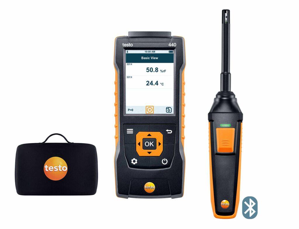 testo 440 kit BT °C/UR% - immagine 3