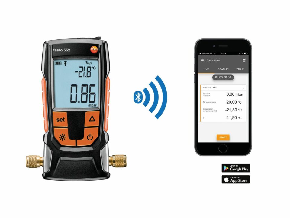 testo 552 vacuometro con Bluetooth - immagine 6