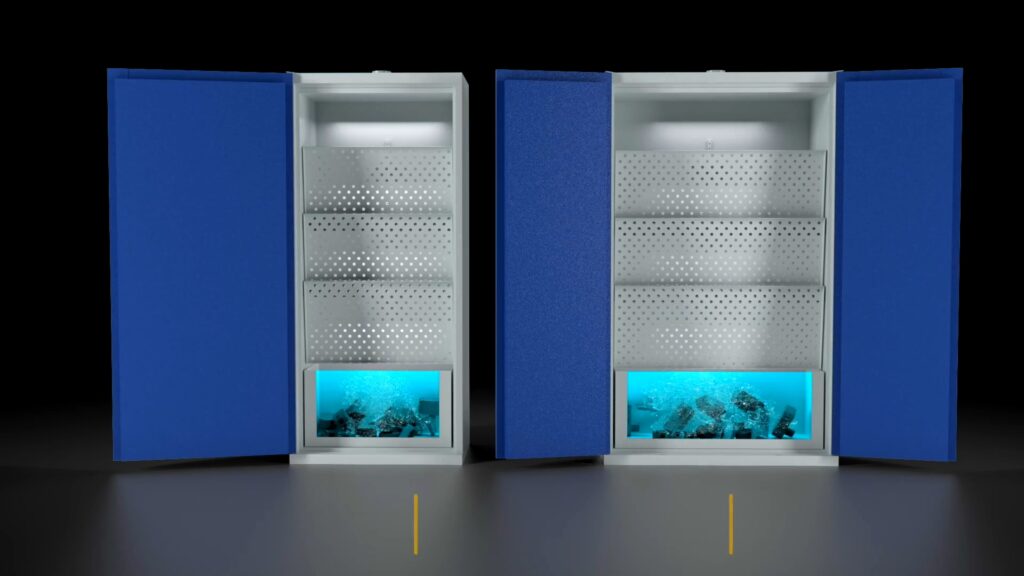 LITHIUMSAFE - SAFETY CABINET FOR STORAGE OF LITHIUM BATTERIES - immagine 3