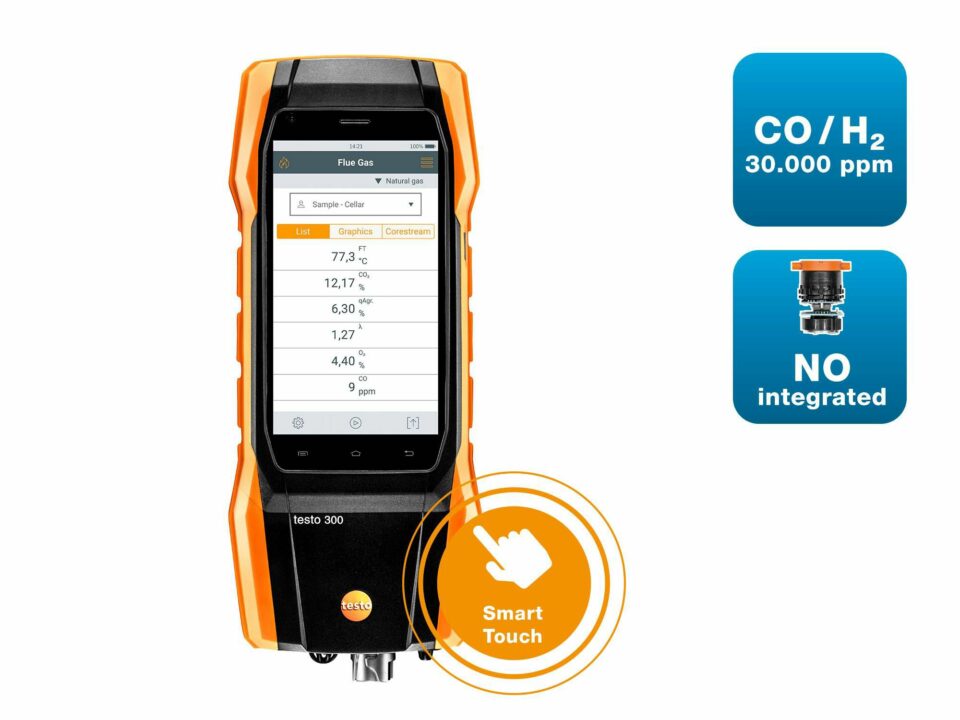 testo 300 LongLife 30.000ppm+NO solo strum - immagine 7