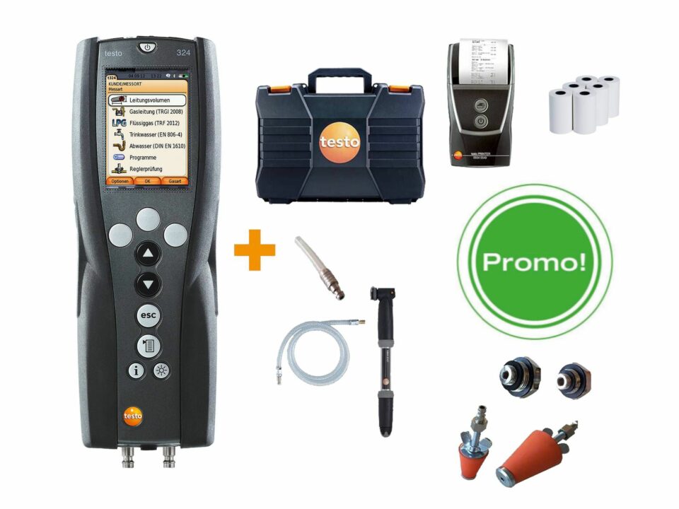 testo 324 kit 3 - con serbatoio - immagine 2