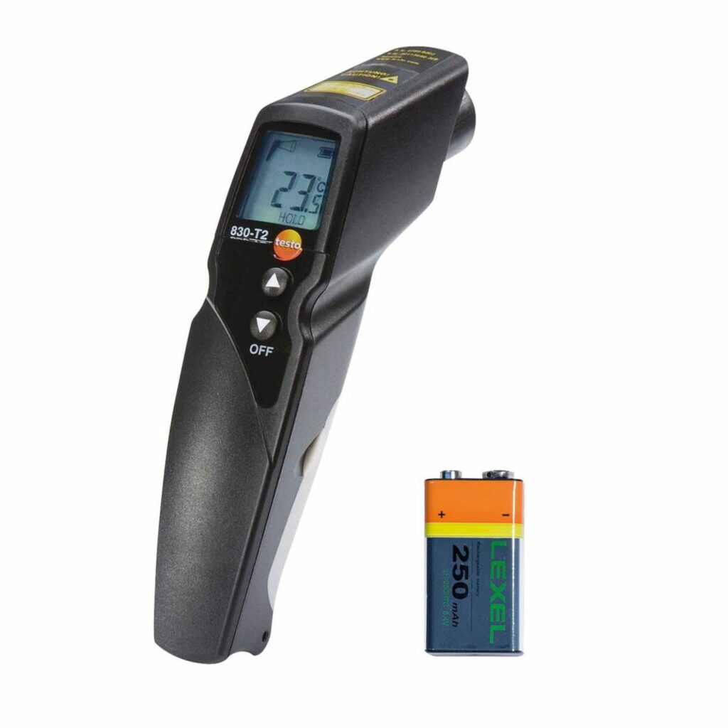 testo 830-T2 pirometro con 2 laser - immagine 5