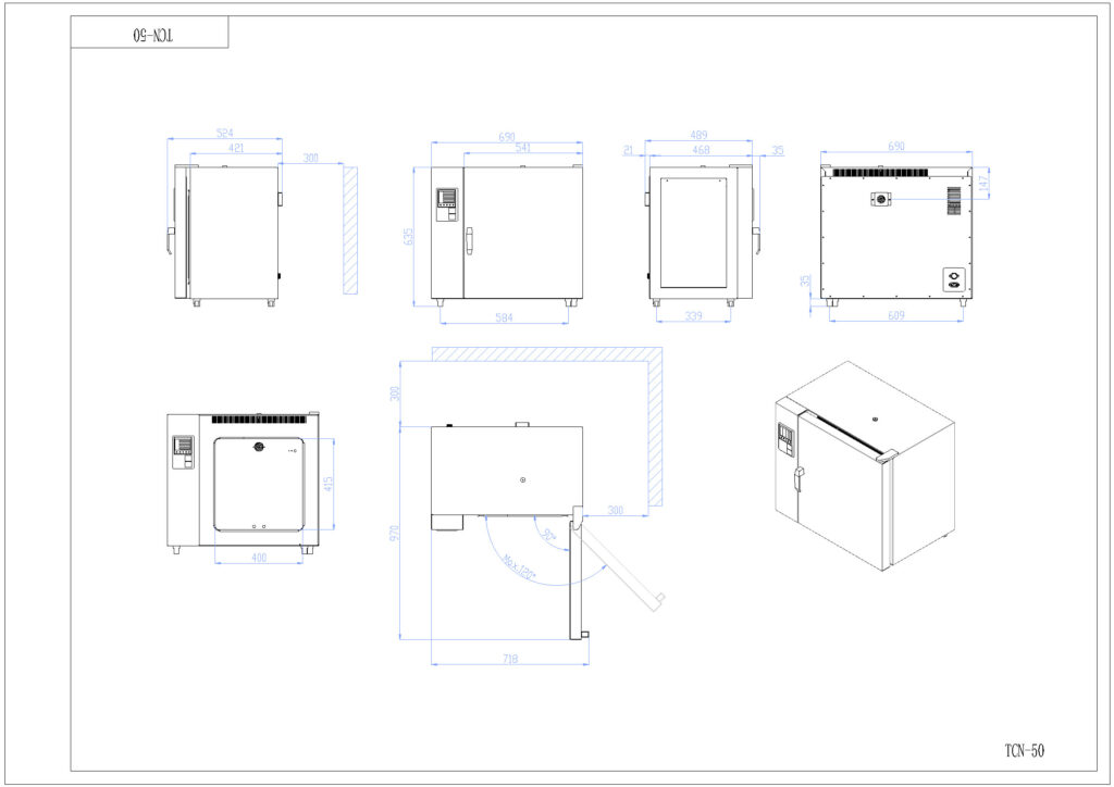 TCN 50 Stufa TCN 50 PLUS a convezione naturale - immagine 3