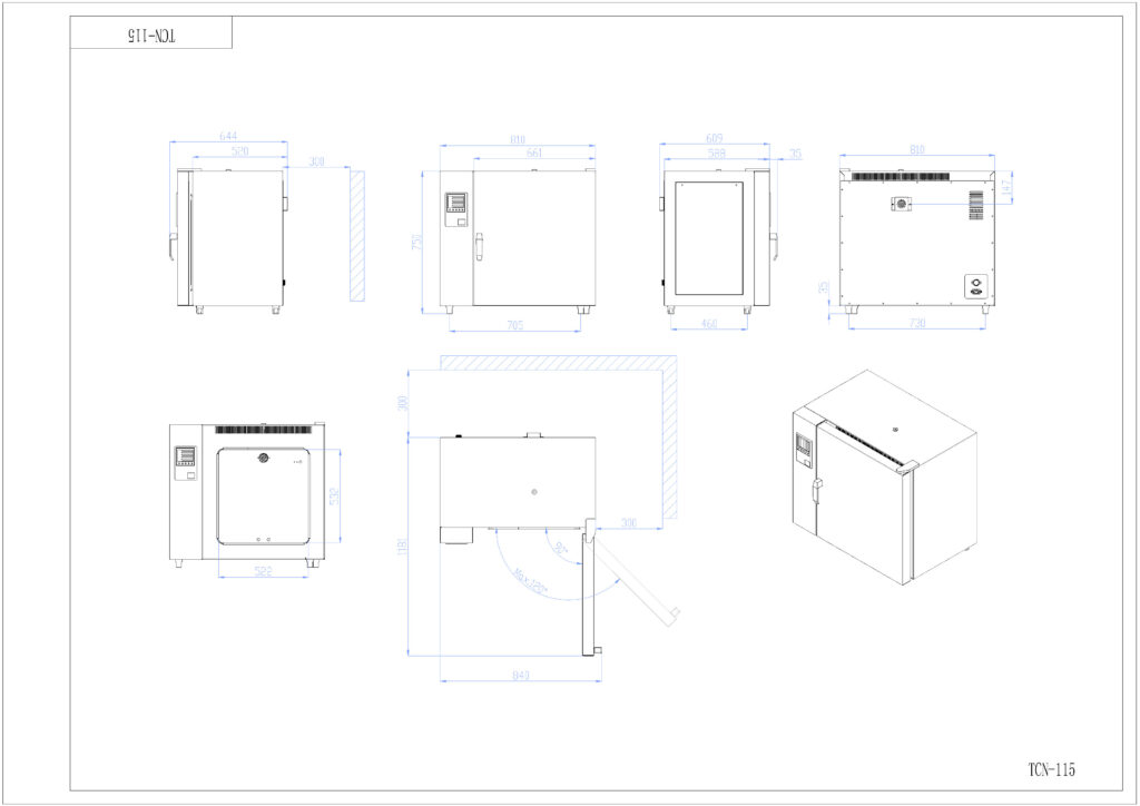 TCN 115 Stufa TCN 115 PLUS a convezione naturale - immagine 3