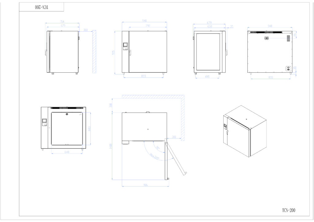 TCN 200 Stufa TCN 200 PLUS a convezione naturale - immagine 3