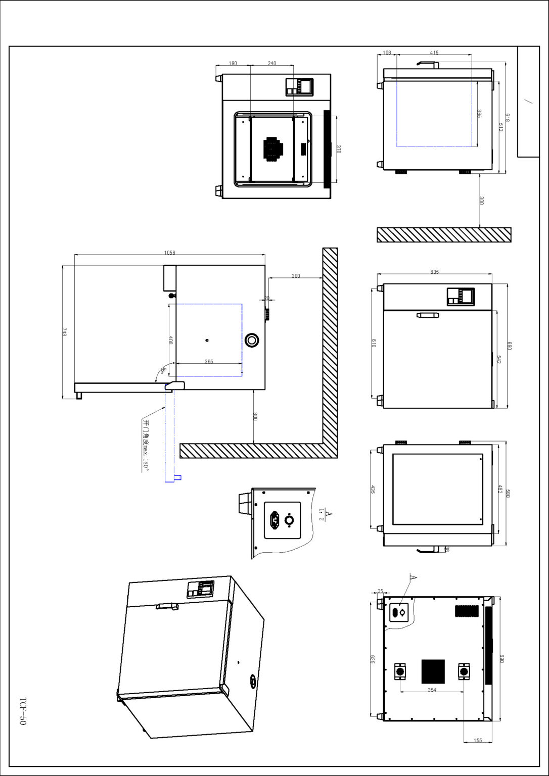 TCF 50 Stufa TCF 50 PLUS a ventilazione forzata - immagine 3