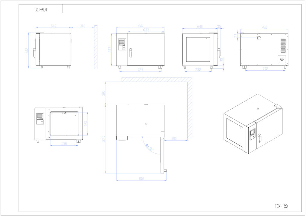 ICN 120 Incubatore ICN 120 PLUS a convezione naturale - immagine 3