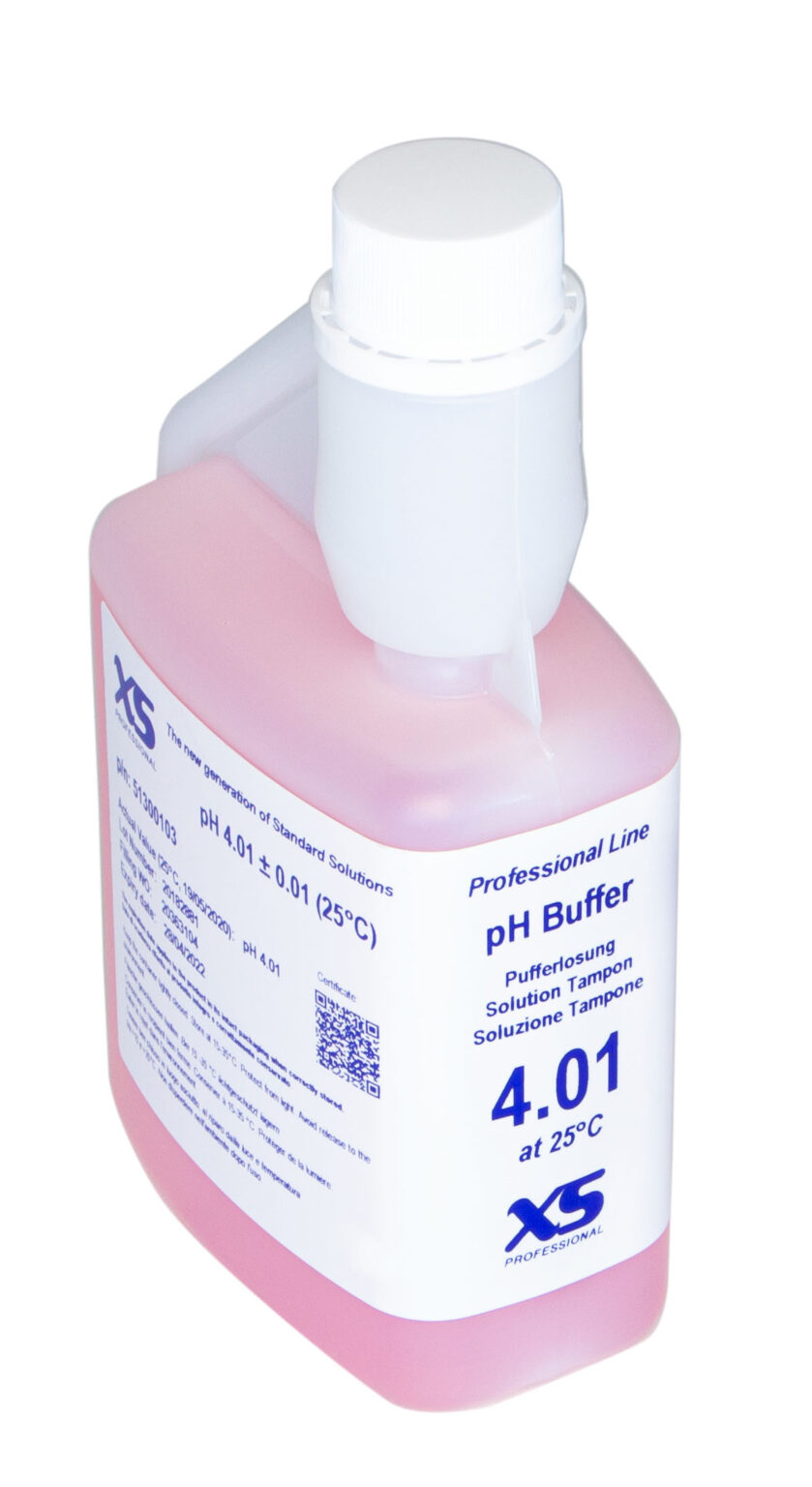 pH 4,01 XS Professional pH 4.01 /25?C, 500 ml flacone autocal Soluzione di taratura