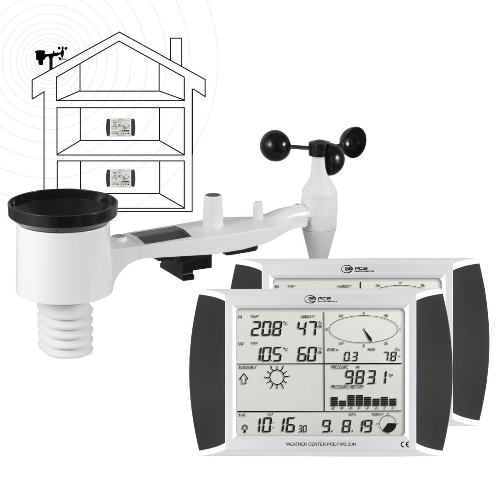 Data logger meteorologico PCE-FWS 20N