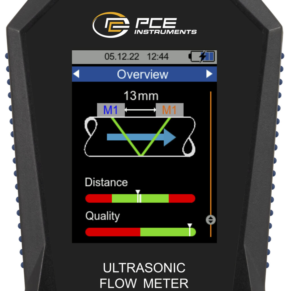 Misuratore di portata a ultrasuoni PCE-TDS 200 SL - immagine 2