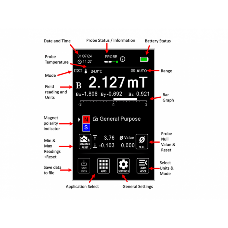 GAUSSMETRO PORTATILE GM09-3 - immagine 7