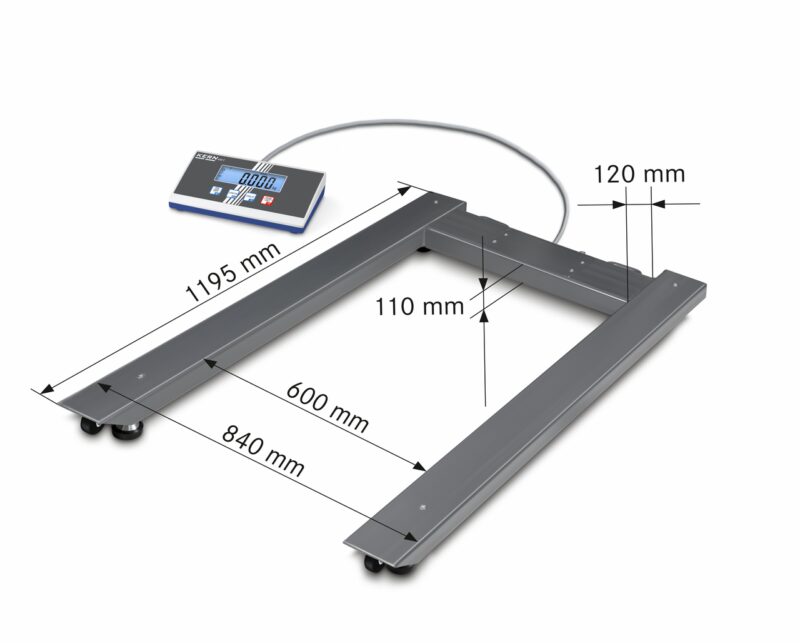 Bilancia per pallet KERN UIB 600K-1 - immagine 2