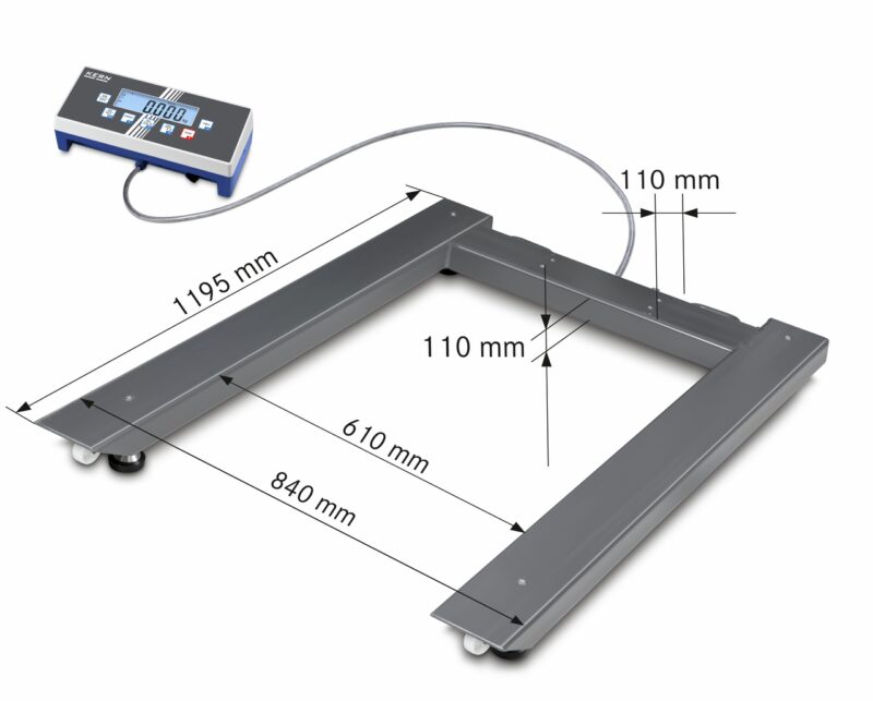 Bilancia per pallet KERN UID 1500K-1DM - immagine 2