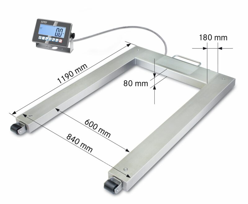 IoT-Line Bilancia per pallet KERN UXC 1.5T-4M - immagine 2