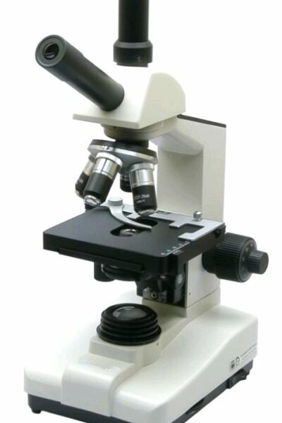 Microscopio biologico monoculare con illuminzione a specchio